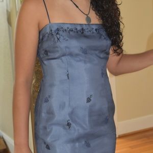 Blue Party Dress